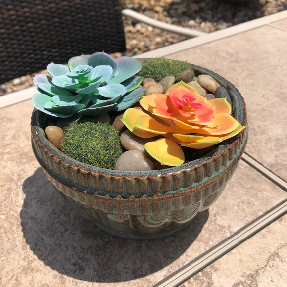 Other - Faux succulents
